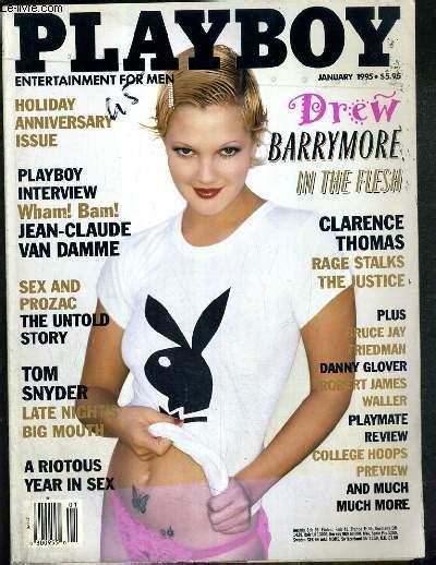 drew barrymore 1995 playboy cover